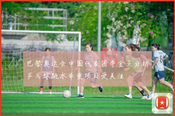 巴黎奥运会中国代表团夺金点分析乒乓球跳水举重项目受关注